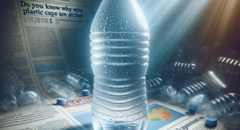 Why are plastic caps attached to bottles?