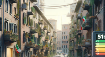 In Italy, 51% of Homes Have Very Low Energy Efficiency