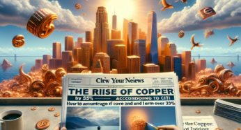Copper prices set to surge by 55% according to Citi. How to seize the opportunity and earn over 230%