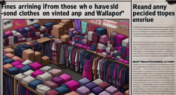 Fines Looming for Sellers of Second-Hand Clothing and Items on Vinted and Wallapop