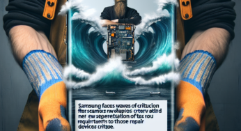 Samsung faces waves of criticism following new obligations for device repairs