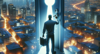 “Experts advise not to leave keys in locks at night”