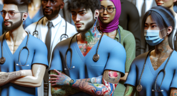 Are Tattoos and Piercings Allowed for Doctors and Nurses?