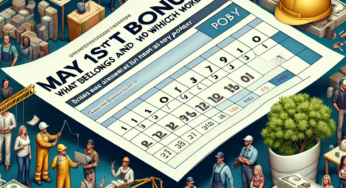 May 1st Bonus in Payslip: What is it and who is entitled to it?