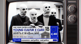 “€500 Bonus for 18-Year-Olds: How to Apply for the Youth Culture Card and Where to Spend It”