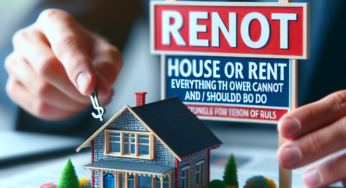 Renting a House: What the Landlord Can’t (and Shouldn’t) Do