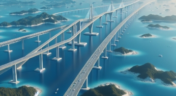 Floating Highway: 180 km Long Road Crossing 44 Islands