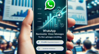 WhatsApp Revolutionizes Voice Messages: The Game-Changing New Update